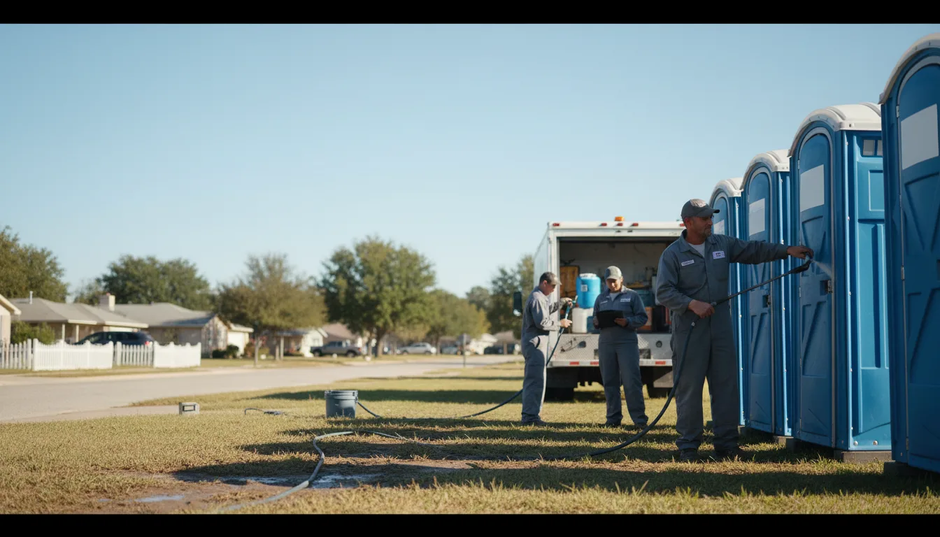 Long-Term Portable Toilet Rental in Kirkwood, IL near me